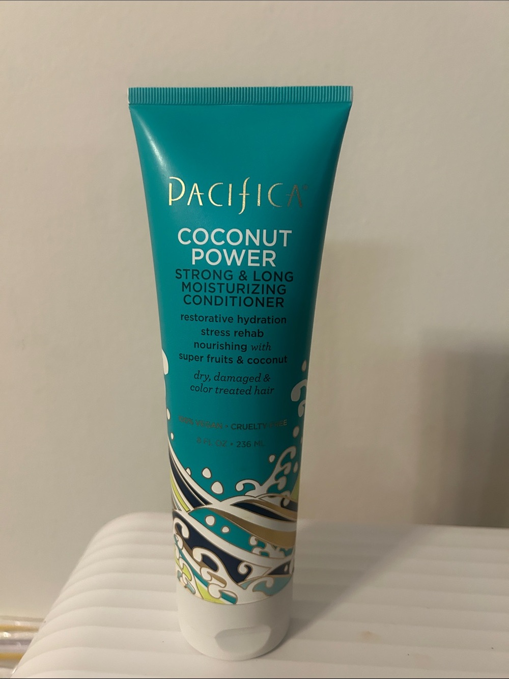 Pacifica Coconut Power Strong & Long Moisturizing Conditioner - Teal